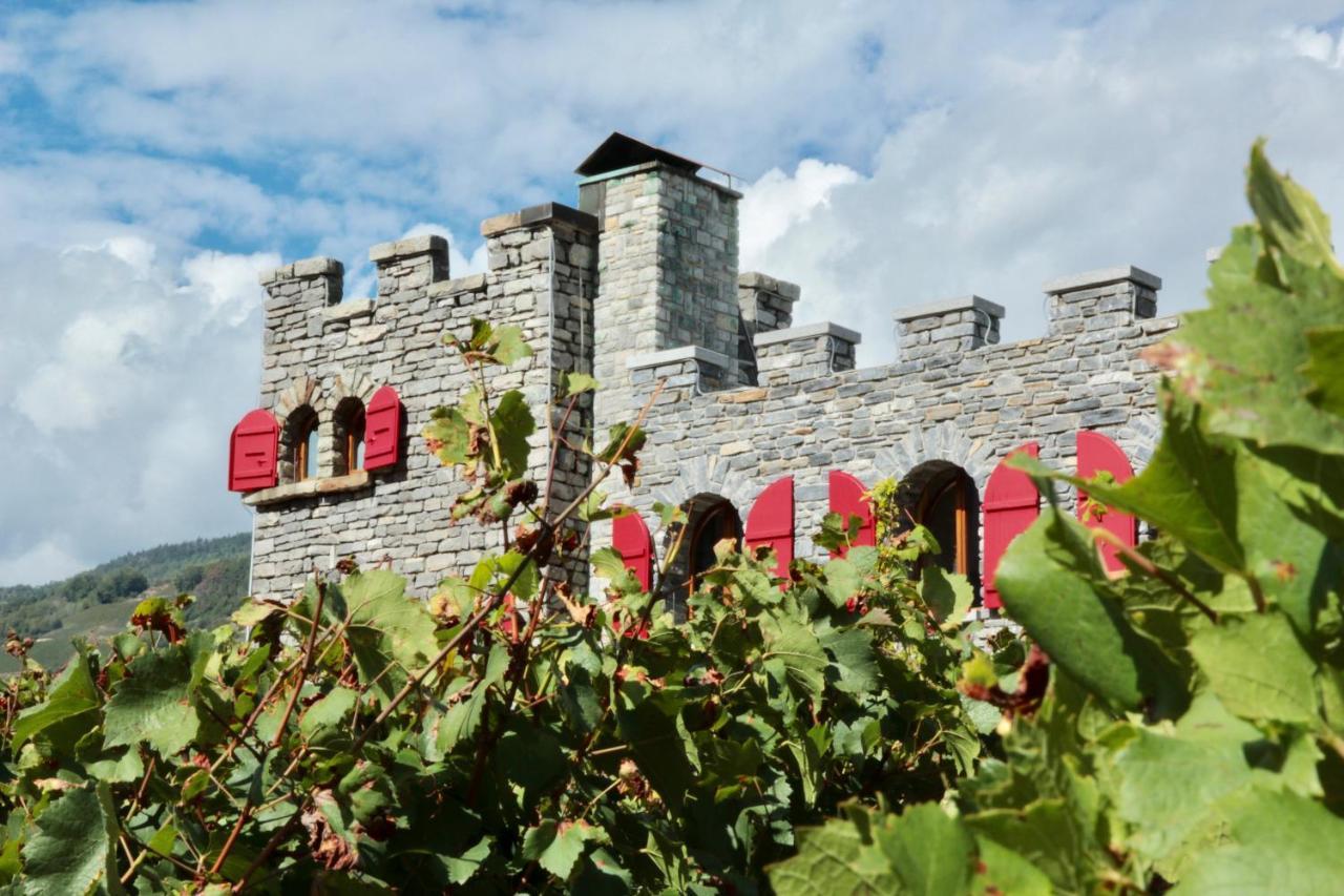 Bed and Breakfast Castel De Daval Sierre Exterior foto