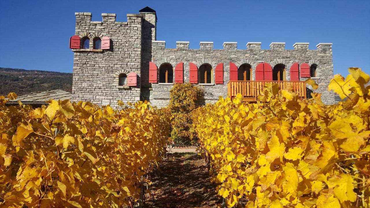 Bed and Breakfast Castel De Daval Sierre Exterior foto