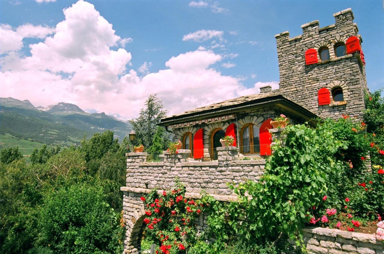 Bed and Breakfast Castel De Daval Sierre Exterior foto