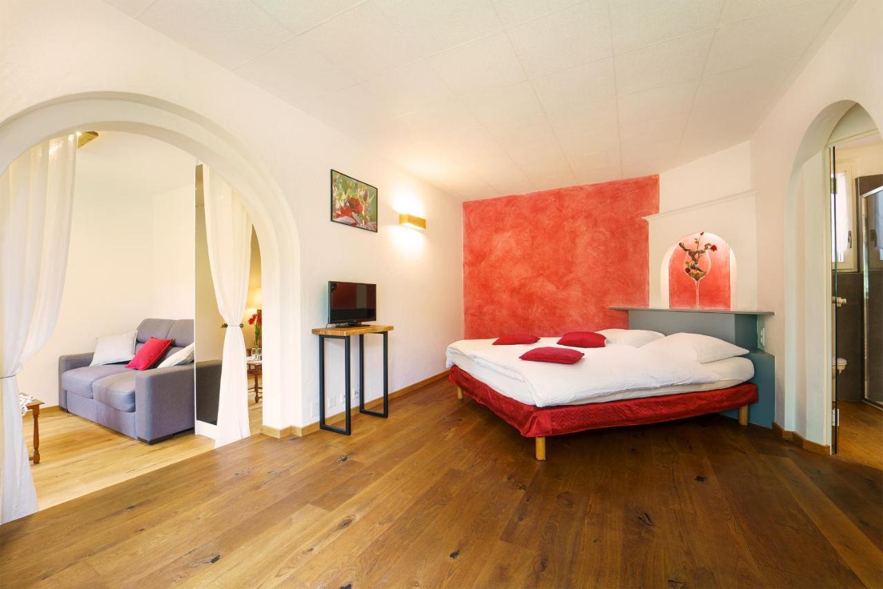 Bed and Breakfast Castel De Daval Sierre Exterior foto