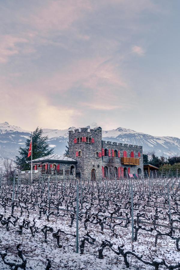 Bed and Breakfast Castel De Daval Sierre Exterior foto